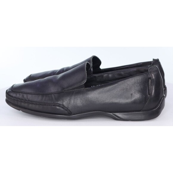 Mephisto Edilef $340 Men\'s Moc Toe Slip On Loafers Shoes Size 10 Leather Black main image 7